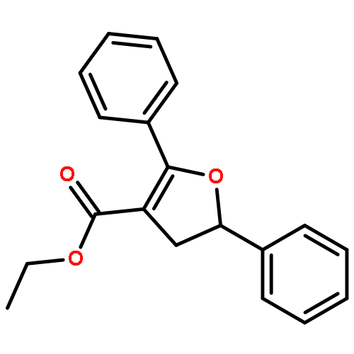 ETHYL 2,5-DIPHENYL-2,3-DIHYDROFURAN-4-CARBOXYLATE