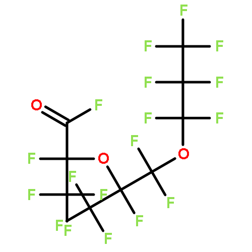 Propanoyl fluoride,2-[1-[difluoro(1,1,2,2,3,3,3-heptafluoropropoxy)methyl]-1,2,2,2-tetrafluoroethoxy]-2,3,3,3-tetrafluoro-