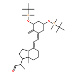 1H-Indene-1-acetaldehyde, 4-[(2E)-2-[(3S,5R)-3,5-bis[[(1,1-dimethylethyl)dimethylsilyl]oxy]-2-methylenecyclohexylidene]ethylidene]octahydro-α,7a-dimethyl-, (αS,1R,3aS,4E,7aR)-