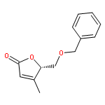 2(5H)-Furanone, 4-methyl-5-[(phenylmethoxy)methyl]-, (S)-