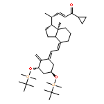 (2E,4R)-4-[(1R,3AS,4E,7AR)-4-[(2E)-2-[(3S,5R)-3,5-BIS[[(TERT-BUTYL)DIMETHYLSILYL]OXY]-2-METHYLENECYCLOHEXYLIDENE]ETHYLIDENE]OCTAHYDRO-7A-METHYL-1H-INDEN-1-YL]-1-CYCLOPROPYL-2-PENTEN-1-ONE