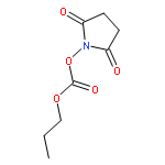 2,5-Pyrrolidinedione, 1-[(propoxycarbonyl)oxy]-