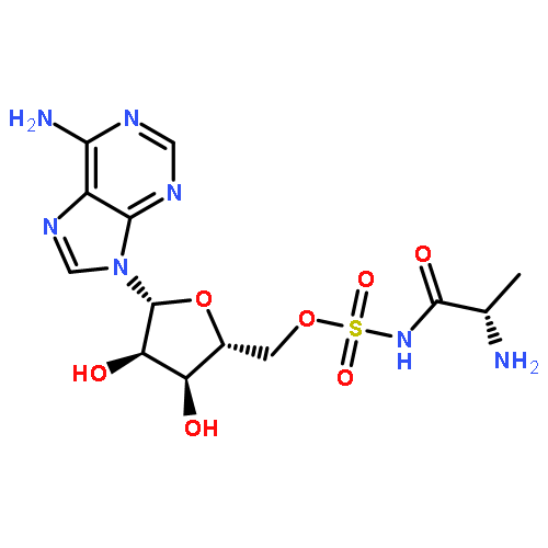 Adenosine,5'-[N-[(2S)-2-amino-1-oxopropyl]sulfamate]