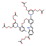 1H-Indole-6-carboxylicacid,2-[4-[bis[2-[(acetyloxy)methoxy]-2-oxoethyl]amino]-3-[2-[2-[bis[2-[(acetyloxy)methoxy]-2-oxoethyl]amino]-5-methylphenoxy]ethoxy]phenyl]-,(acetyloxy)methyl ester