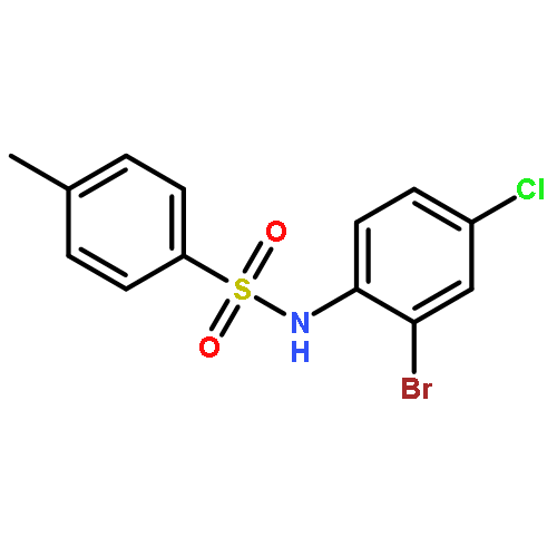 Benzenesulfonamide, N-(2-bromo-4-chlorophenyl)-4-methyl-