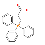 Phosphonium, (2-carboxyethyl)triphenyl-, iodide