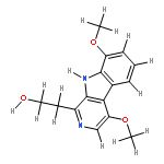 6,12-dimethoxy-3-(2-hydroxyethyl)-beta-carboline