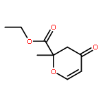 2H-Pyran-2-carboxylic acid, 3,4-dihydro-2-methyl-4-oxo-, ethyl ester