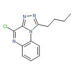 [1,2,4]Triazolo[4,3-a]quinoxaline, 1-butyl-4-chloro-