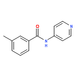 Benzamide, 3-methyl-N-4-pyridinyl-