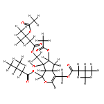 (1S,5S,7S,8R,9S)-7-acetoxy-10-[beta-(acetoxy)isovaleroxy]-1,11-diisovaleroxy-5,6-dihydrovaltrate hydrin