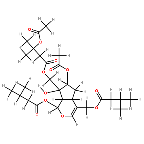 (1S,5S,7S,8R,9S)-7-acetoxy-10-[beta-(acetoxy)isovaleroxy]-1,11-diisovaleroxy-5,6-dihydrovaltrate hydrin