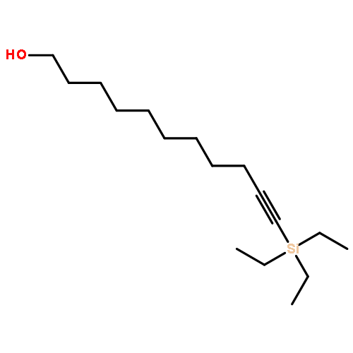 10-UNDECYN-1-OL, 11-(TRIETHYLSILYL)-