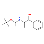 Carbamic acid, [(1S,2R)-2-hydroxy-1-methyl-2-phenylethyl]-,1,1-dimethylethyl ester