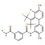 Poly[iminocarbonyl-1,3-phenylenecarbonylimino(6-hydroxy-1,3-phenyle
ne)[2,2,2-trifluoro-1-(trifluoromethyl)ethylidene](4-hydroxy-1,3-phenylene
)]