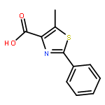 4-Thiazolecarboxylic acid, 5-methyl-2-phenyl-