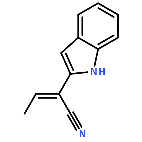 1H-Indole-2-acetonitrile, a-ethylidene-, (Z)-