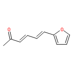 3,5-Hexadien-2-one,6-(2-furanyl)-, (3E,5E)-