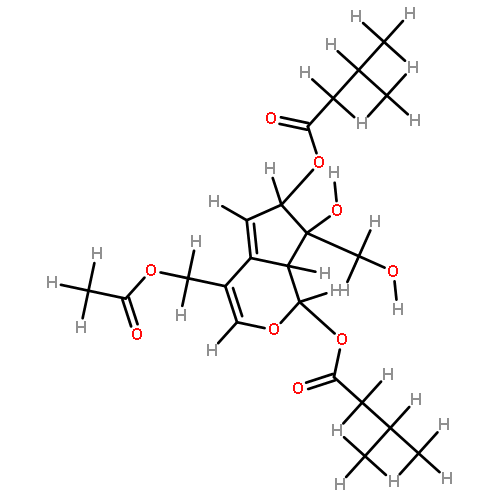 (1S,7S,8R,9S)-11-acetoxy-10-hydroxy-1,7-diisovaleroxyvaltrate hydrin