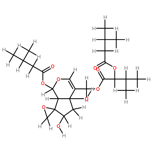 (1S,5R,7S,8R,9S)-5,7-dihydroxy-1-isovaleroxy-11-[alpha-(isovaleroxy)isovaleroxy]-5,6-dihydrovaltrate