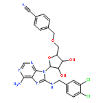 5'-O-[(4-Cyanophenyl)methyl]-8-[[(3,4-dichlorophenyl)methyl]amino]-adenosine