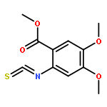 4,5-Dimethoxy-2-carbomethoxyphenylisothiocyanate