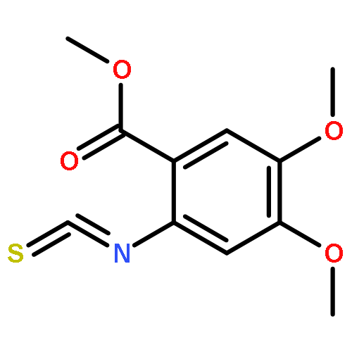 4,5-Dimethoxy-2-carbomethoxyphenylisothiocyanate