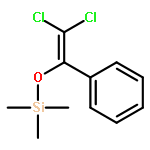 Silane, [(2,2-dichloro-1-phenylethenyl)oxy]trimethyl-