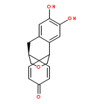 6H-7,12b-Methano-3H-dibenz[b,d]oxocin-3-one,7,8-dihydro-10-hydroxy-11-methoxy-, (7S,12bR)-