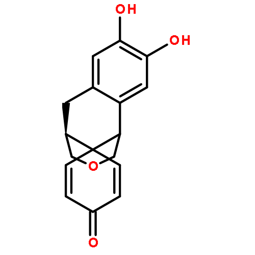 6H-7,12b-Methano-3H-dibenz[b,d]oxocin-3-one,7,8-dihydro-10-hydroxy-11-methoxy-, (7S,12bR)-