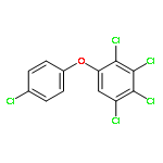 Benzene,1,2,3,4-tetrachloro-5-(4-chlorophenoxy)-