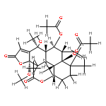 12alpha-methoxyl,5alpha,14beta-dihydroxy-1alpha,6alpha,7beta-triacetoxycass-13(15)-en-16,12-olide