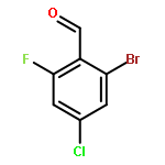 2-Bromo-4-chloro-6-fluorobenzaldehyde