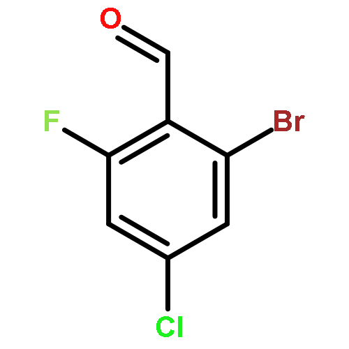 2-Bromo-4-chloro-6-fluorobenzaldehyde