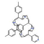 21H,23H-Porphine, 5,10,15-tris(4-methylphenyl)-20-(4-pyridinyl)-