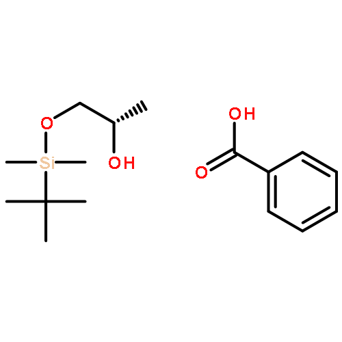 2-Propanol, 1-[[(1,1-dimethylethyl)dimethylsilyl]oxy]-, benzoate, (S)-