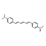 Benzenamine, N,N-dimethyl-4-[6-(4-nitrophenyl)-1,3,5-hexatrienyl]-