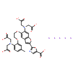 5-Oxazolecarboxylicacid,2-[6-[bis(carboxymethyl)amino]-5-[2-[2-[bis(carboxymethyl)amino]-5-methylphenoxy]ethoxy]-2-benzofuranyl]-,potassium salt (1:5)