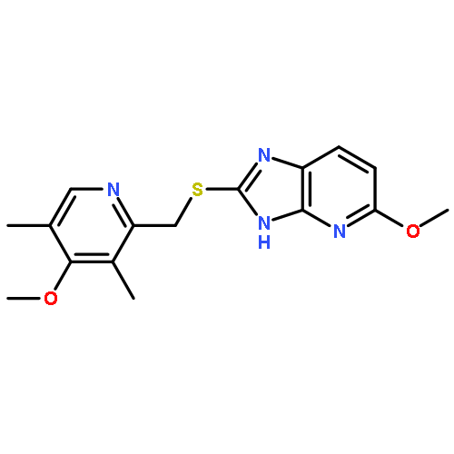 5-Methoxy-2-(4-methoxy-3,5-dimethylpyridin-2-yl)methylthio)-3H-imidazo[4,5-b]pyridine