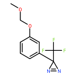 3H-Diazirine, 3-[3-(methoxymethoxy)phenyl]-3-(trifluoromethyl)-