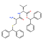 D-Valine, N-[S-(diphenylmethyl)-L-cysteinyl]-, diphenylmethyl ester