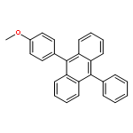 Anthracene, 9-(4-methoxyphenyl)-10-phenyl-