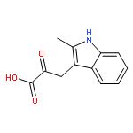 2-methyl-α-oxo-1H-Indole-3-propanoic acid