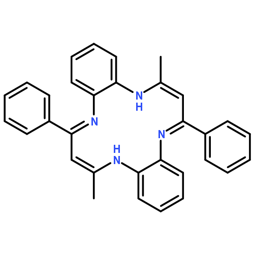 Dibenzo[b,i][1,4,8,11]tetraazacyclotetradecine, 5,14-dihydro-6,15-dimethyl-8,17-diphenyl-