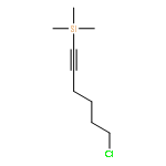 SILANE, (6-CHLORO-1-HEXYNYL)TRIMETHYL-