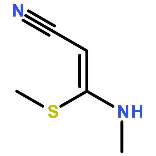 2-Propenenitrile, 3-(methylamino)-3-(methylthio)-