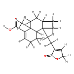 (+)-3,13-clerodadien-16,15-olid-18-oic acid