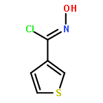 3-Thiophenecarboximidoyl chloride, N-hydroxy-