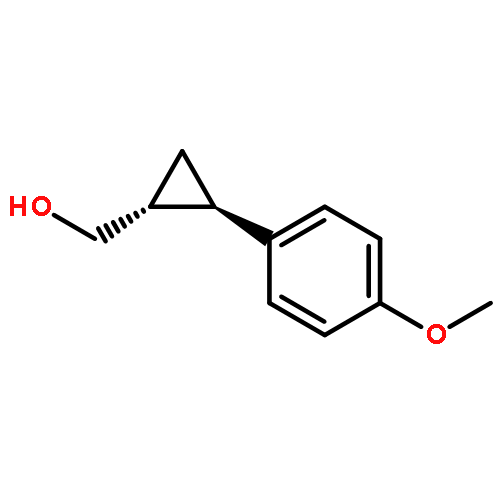 Cyclopropanemethanol, 2-(4-methoxyphenyl)-, (1R,2R)-rel-