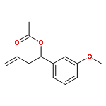 1-(3-Methoxyphenyl)but-3-en-1-yl acetate